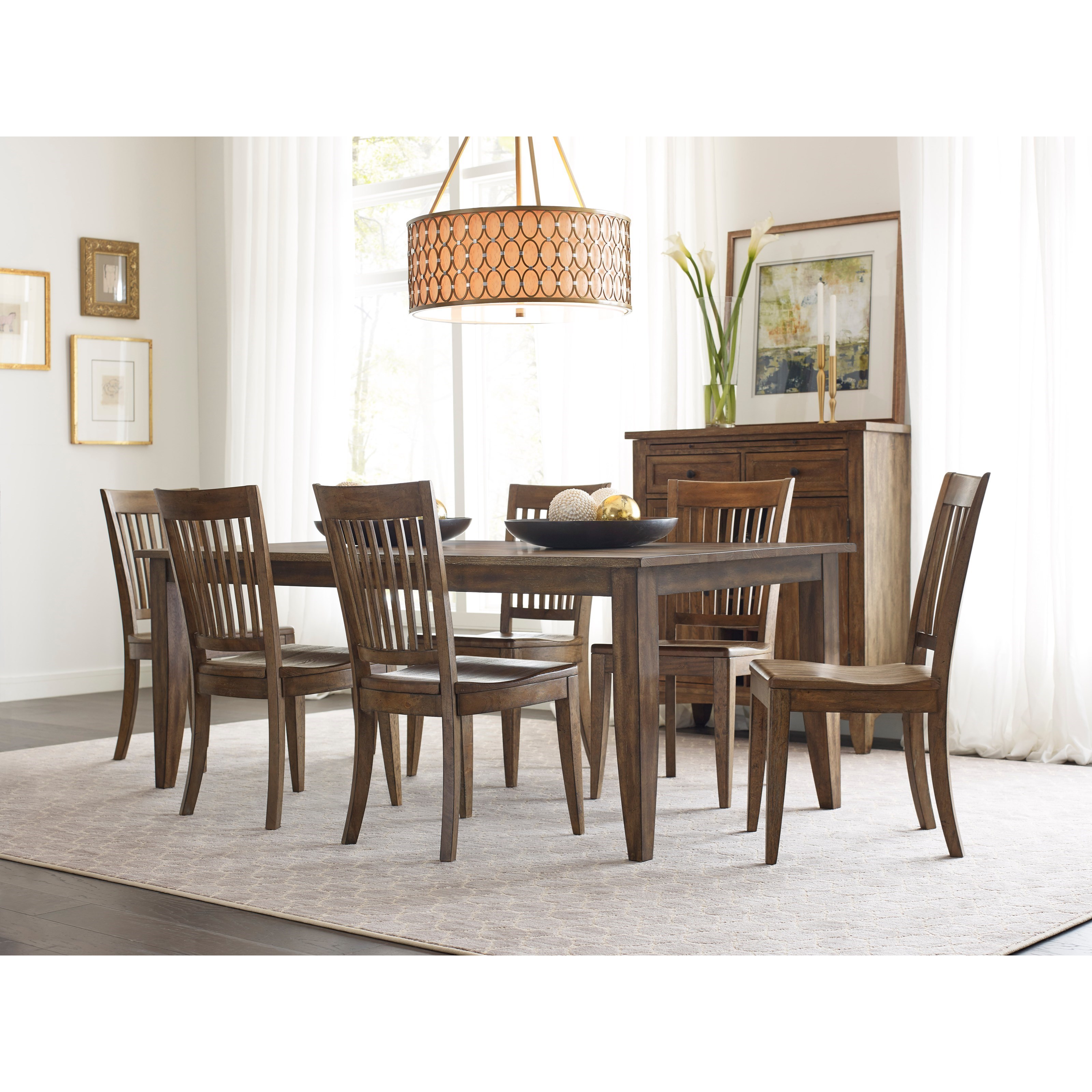 Kincaid Furniture The Nook 80" Solid Wood Rectangular Table with Wood